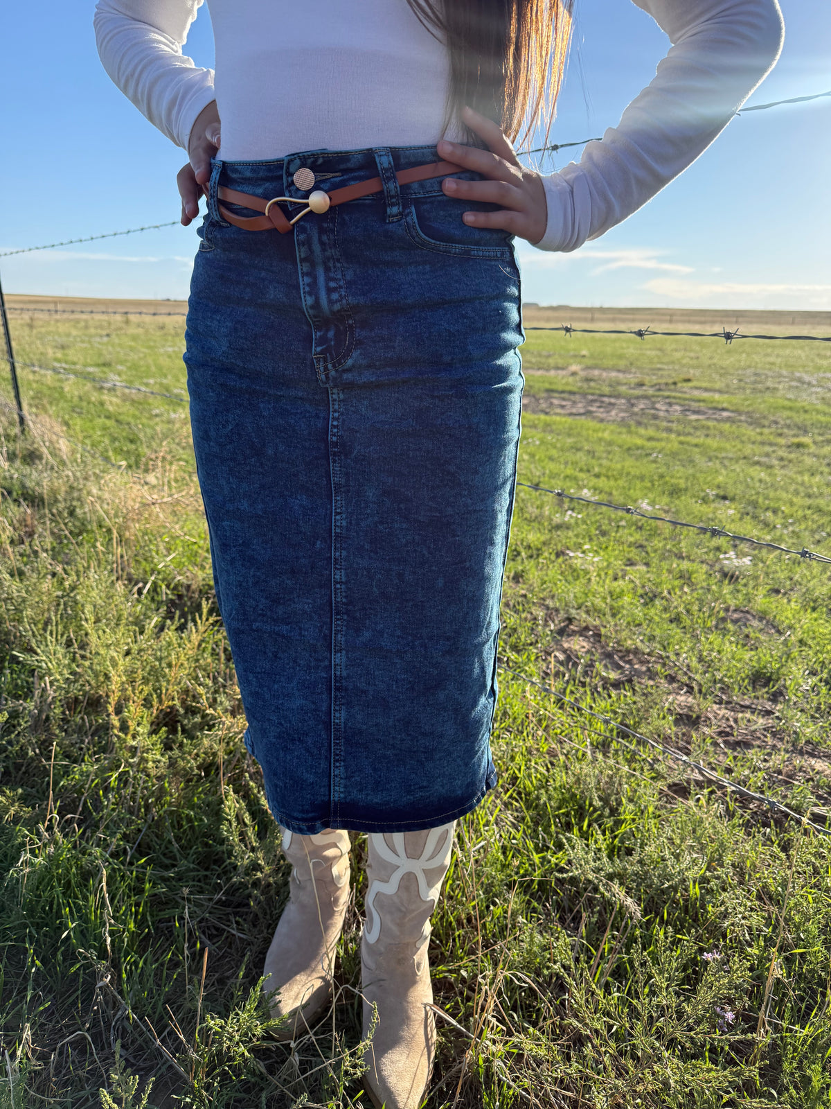 Denim Skirt