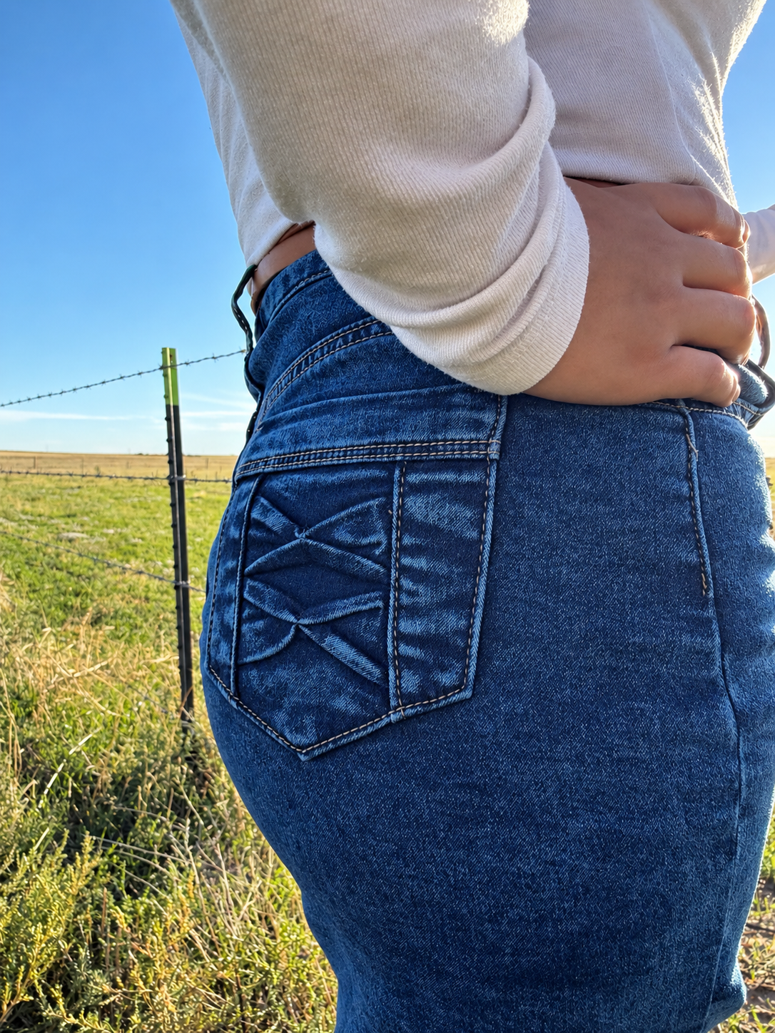 Denim Skirt